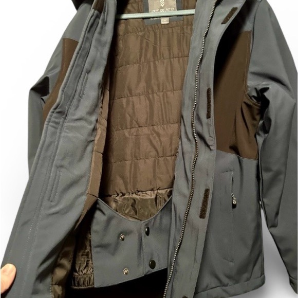 Free Country Men’s Maclear Thermo Softshell Jacket – Indigo – Size L (NWT) - Picture 5 of 10